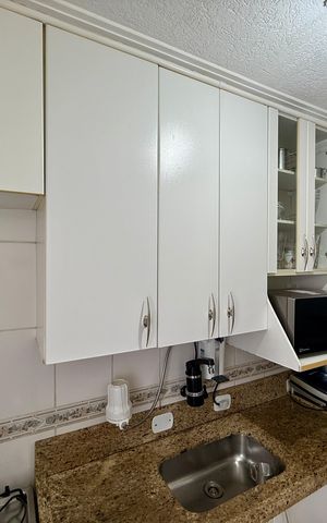 Apartamento à venda com 52m², 2 quartos e 1 vagaCozinha 