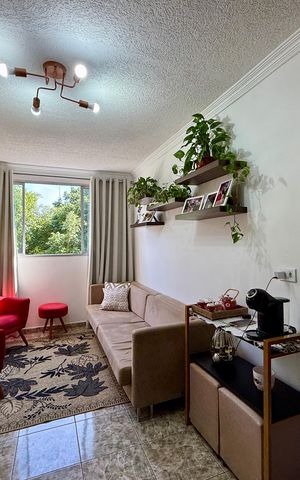 Apartamento à venda com 52m², 2 quartos e 1 vagaSala 