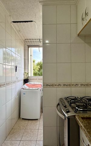 Apartamento à venda com 52m², 2 quartos e 1 vagaCozinha 