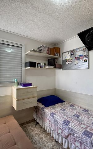 Apartamento à venda com 52m², 2 quartos e 1 vagaQuarto 2