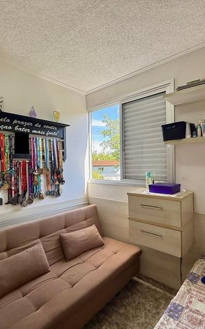 Apartamento à venda com 52m², 2 quartos e 1 vagaQuarto 2