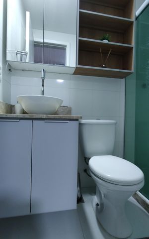 Apartamento à venda com 69m², 3 quartos e 1 vagaBanheiro da Suíte