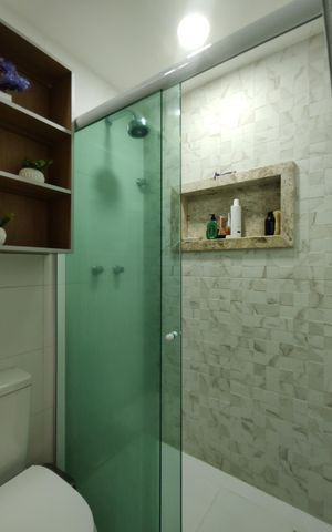 Apartamento à venda com 69m², 3 quartos e 1 vagaBanheiro Social