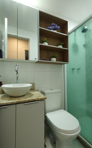 Apartamento à venda com 69m², 3 quartos e 1 vagaBanheiro Social