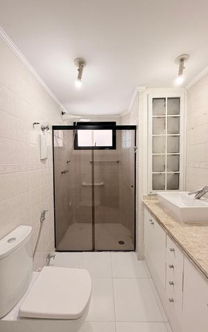 Apartamento para alugar com 93m², 3 quartos e 1 vagaBanheiro Social