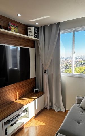 Apartamento à venda com 43m², 2 quartos e 1 vaga Apartamento à venda com 43m², 2 quartos e 1 vagaSala - Sala de Jantar