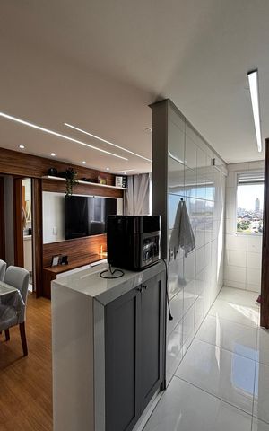 Apartamento à venda com 43m², 2 quartos e 1 vaga Apartamento à venda com 43m², 2 quartos e 1 vagaCozinha e Área de Serviço