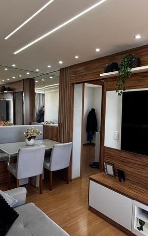 Apartamento à venda com 43m², 2 quartos e 1 vaga Apartamento à venda com 43m², 2 quartos e 1 vagaSala - Sala de Jantar