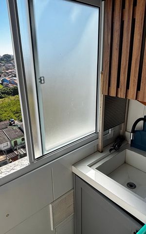 Apartamento à venda com 43m², 2 quartos e 1 vaga Apartamento à venda com 43m², 2 quartos e 1 vagaCozinha e Área de Serviço