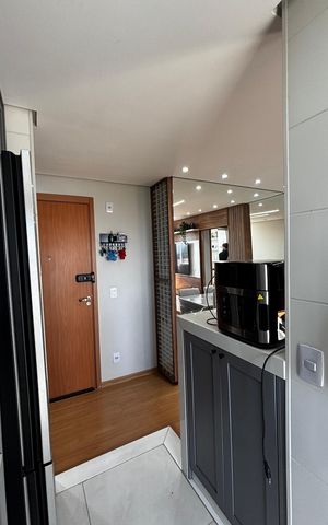 Apartamento à venda com 43m², 2 quartos e 1 vaga Apartamento à venda com 43m², 2 quartos e 1 vagaCozinha e Área de Serviço