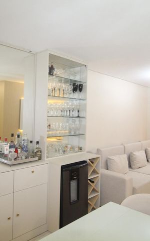 Apartamento à venda com 84m², 3 quartos e sem vagaCozinha