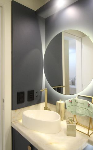 Apartamento à venda com 84m², 3 quartos e sem vagaBanheiro