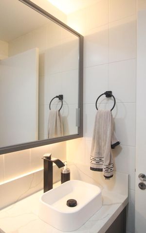 Apartamento à venda com 84m², 3 quartos e sem vagaBanheiro da Suíte 1