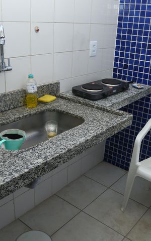 Apartamento à venda com 70m², 2 quartos e 1 vagaCozinha do Salão de festas