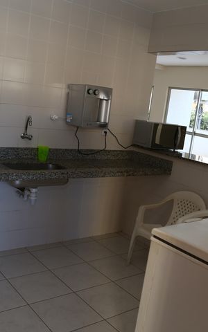 Apartamento à venda com 70m², 2 quartos e 1 vagaCozinha do salão de festas