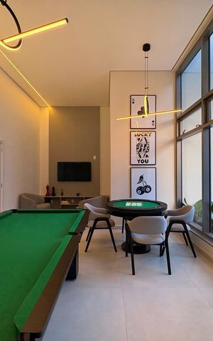 Apartamento à venda com 133m², 3 quartos e 2 vagas Apartamento à venda com 133m², 3 quartos e 2 vagasSalão de jogos