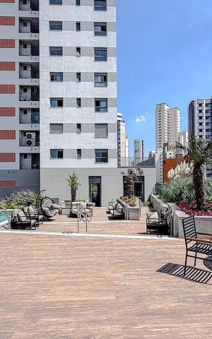 Studio à venda com 24m², 1 quarto e sem vaga Studio à venda com 24m², 1 quarto e sem vagaÁrea comum - Piscina