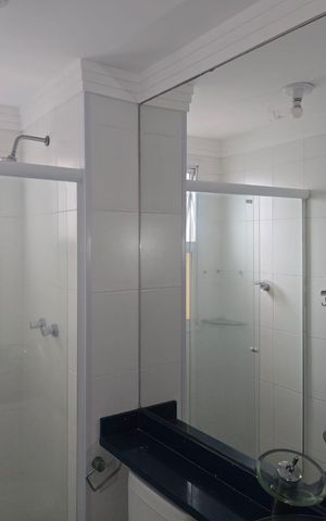 Apartamento para alugar com 60m², 2 quartos e 1 vaga Apartamento para alugar com 60m², 2 quartos e 1 vagaBanheiro Social