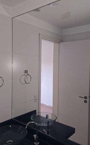 Apartamento para alugar com 60m², 2 quartos e 1 vaga Apartamento para alugar com 60m², 2 quartos e 1 vagaBanheiro da Suíte