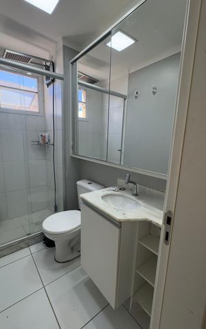 Apartamento para alugar com 60m², 2 quartos e 1 vaga Apartamento para alugar com 60m², 2 quartos e 1 vagaBanheiro da Suíte