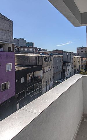 Apartamento para alugar com 27m², 1 quarto e sem vaga