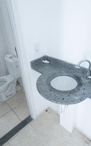 Apartamento para alugar com 45m², 2 quartos e 1 vaga Apartamento para alugar com 45m², 2 quartos e 1 vagaBanheiro