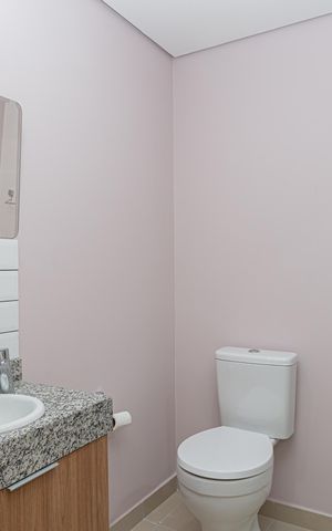 Studio à venda com 46m², 1 quarto e sem vaga Studio à venda com 46m², 1 quarto e sem vagaBanheiro