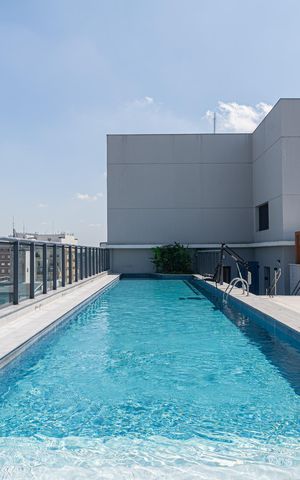 Studio à venda com 46m², 1 quarto e sem vaga Studio à venda com 46m², 1 quarto e sem vagaÁrea comum - Piscina