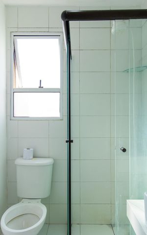 Apartamento para alugar com 45m², 2 quartos e 1 vaga Apartamento para alugar com 45m², 2 quartos e 1 vagaBanheiro