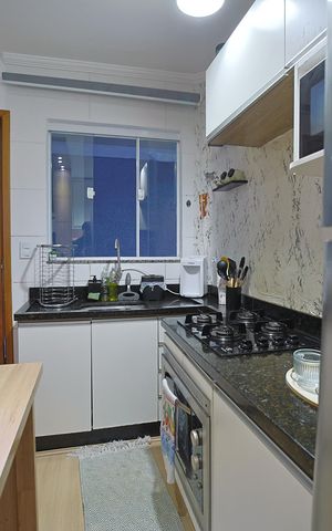 Apartamento à venda com 40m², 2 quartos e sem vagaCozinha e Área de Serviço