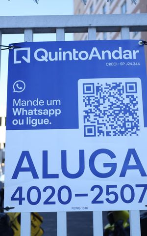 Apartamento para alugar com 34m², 2 quartos e 1 vagaPlaca GRANDE instalada no portão do condomínio dia 20.07.2026 - Código da placa: FEWQ-1316