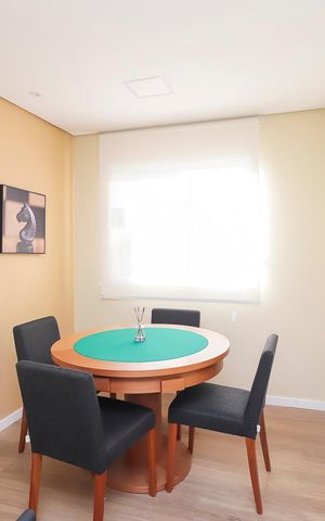 Apartamento para alugar com 34m², 2 quartos e 1 vagaÁrea comum - Sala de jogos