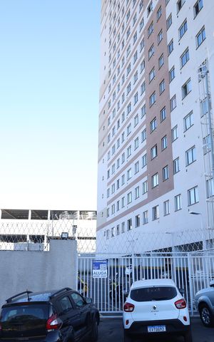 Apartamento para alugar com 34m², 2 quartos e 1 vagaPlaca GRANDE instalada no portão do condomínio dia 20.07.2026 - Código da placa: FEWQ-1316