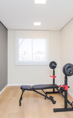 Apartamento para alugar com 34m², 2 quartos e 1 vagaÁrea comum - Academia