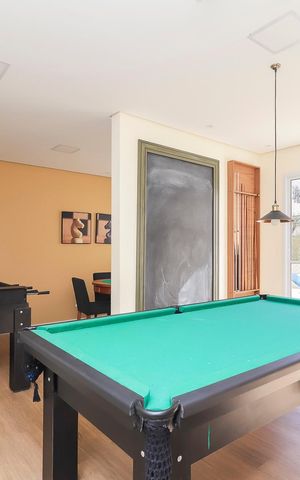 Apartamento para alugar com 34m², 2 quartos e 1 vagaÁrea comum - Sala de jogos