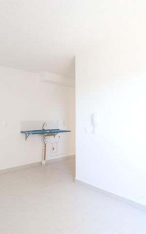 Apartamento à venda com 34m², 2 quartos e sem vagaSala/Cozinha/Área de serviço 