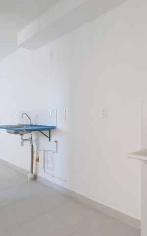 Apartamento à venda com 34m², 2 quartos e sem vagaSala/Cozinha/Área de serviço 