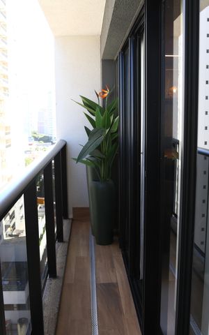 Studio para alugar com 46m², 1 quarto e 1 vagaVaranda