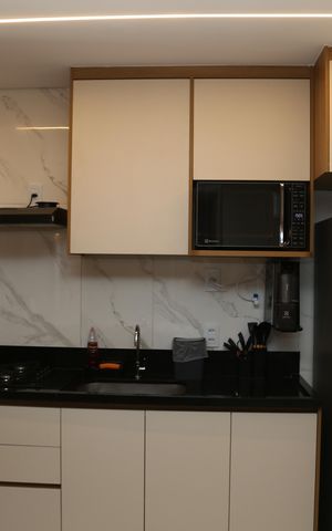 Studio para alugar com 46m², 1 quarto e 1 vagaCozinha