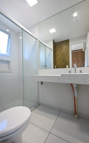 Apartamento para alugar com 95m², 3 quartos e 2 vagasBanheiro Suíte 
