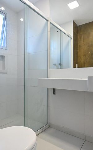 Apartamento para alugar com 95m², 3 quartos e 2 vagasBanheiro Suíte 
