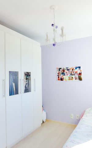 Apartamento à venda com 92m², 3 quartos e 1 vagaQuarto 2 