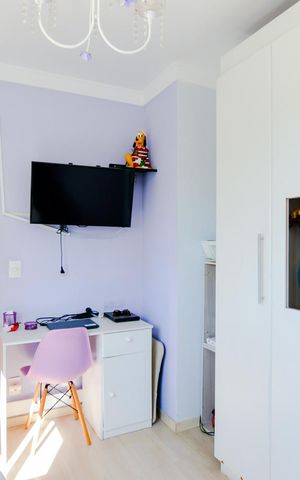 Apartamento à venda com 92m², 3 quartos e 1 vagaQuarto 2 