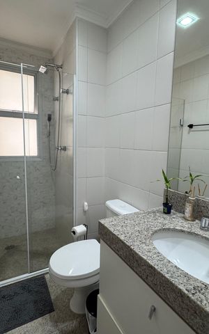 Apartamento à venda com 113m², 3 quartos e 3 vagas Apartamento à venda com 113m², 3 quartos e 3 vagasBanheiro 2