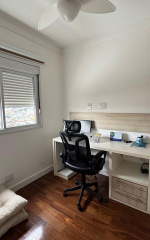 Apartamento à venda com 113m², 3 quartos e 3 vagas Apartamento à venda com 113m², 3 quartos e 3 vagasQuarto 3