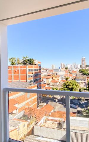 Apartamento à venda com 36m², 1 quarto e 1 vaga Apartamento à venda com 36m², 1 quarto e 1 vagaVaranda