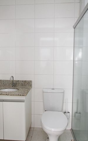 Apartamento à venda com 52m², 2 quartos e 1 vagaBanheiro