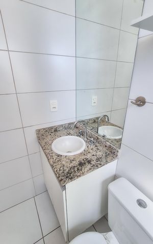 Apartamento à venda com 120m², 2 quartos e 2 vagas Apartamento à venda com 120m², 2 quartos e 2 vagasBanheiro Quarto 1