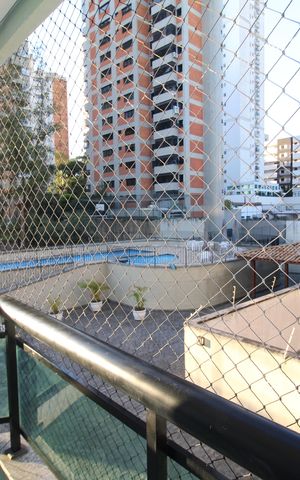 Apartamento à venda com 100m², 3 quartos e 3 vagasQuarto 2 - Varanda