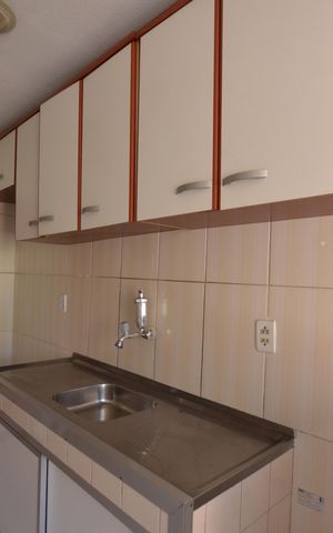 Apartamento à venda com 47m², 2 quartos e 1 vagaCozinha e Área de Serviço